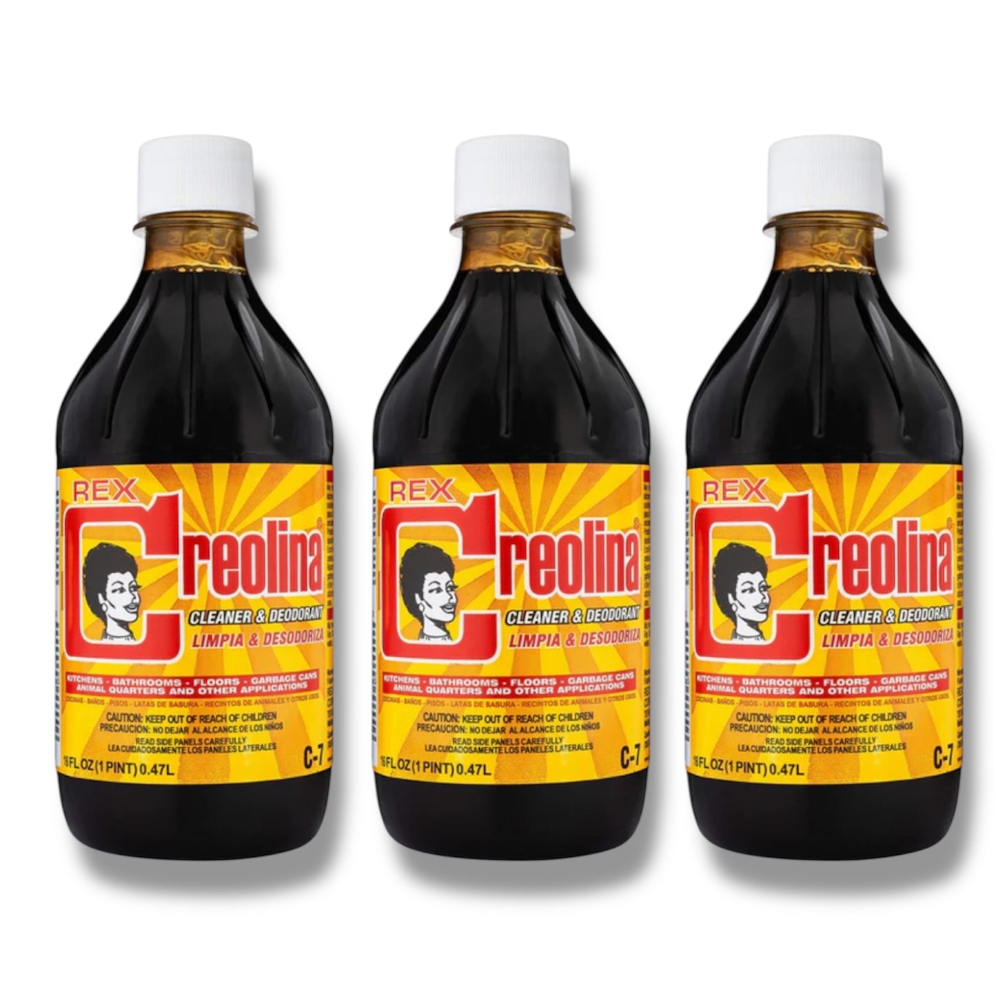 Creolina Heavy-Duty Cleaner & Deodorizer – All-Purpose Concentrate for Bathrooms, Floors, Trash Cans & Pet Areas (16 oz)