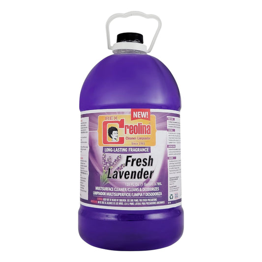 Creolina Fresh Lavender Multi-Surface Cleaner – 128 oz Gallon, Cleans and Deodorizes